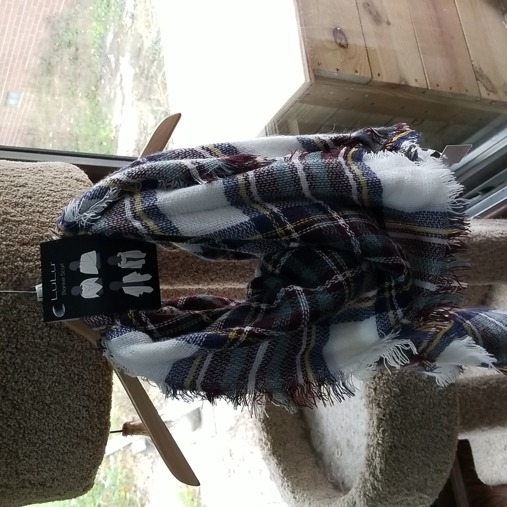 Plaid LuLu Blanket Scarf